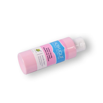 Merkenloze Hoogwaardige Acrylverf - Suikerspin Roze Kleur - Geschikt voor Schilderen en Knutselen - 118ml