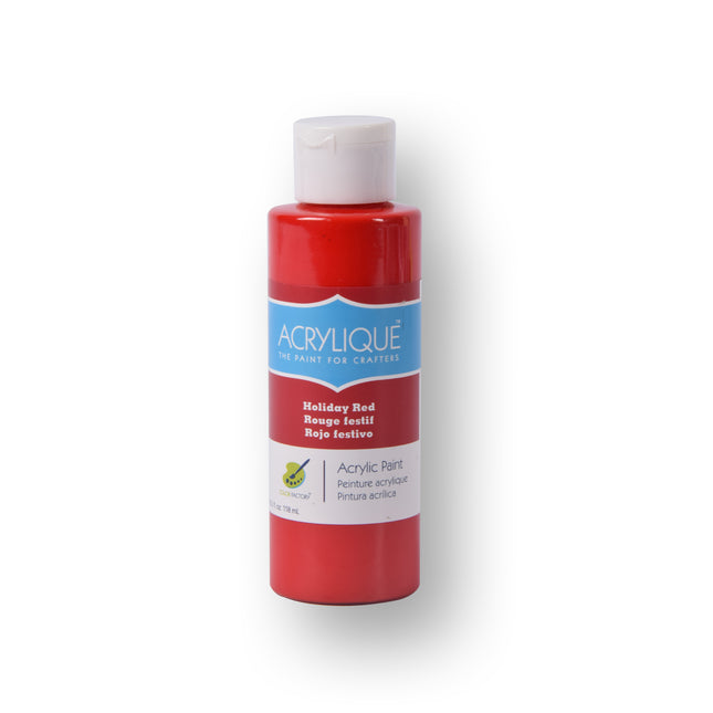 Premium Acrylverf in Vakantie Rood - Ideaal voor Schilderen en Knutselen - 118ml