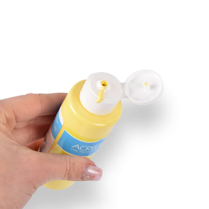 Boter Geel: Hoogwaardige Merkloze Acrylverf voor Schilderen en Knutselen – 118ml