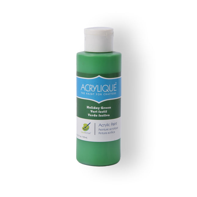 Hoogwaardige Merkloze Acrylverf in Vakantie Groen Kleur - Perfect voor Schilderen en Knutselen – 118ml
