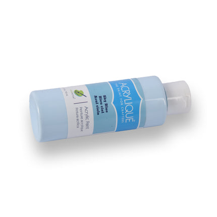 Merkloze Acrylverf in Hemelsblauwe Kleur - Ideaal voor Schilderen en Knutselen – 118ml