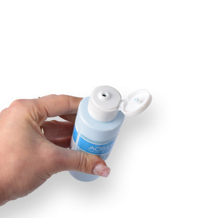 Merkloze Acrylverf in Hemelsblauwe Kleur - Ideaal voor Schilderen en Knutselen – 118ml