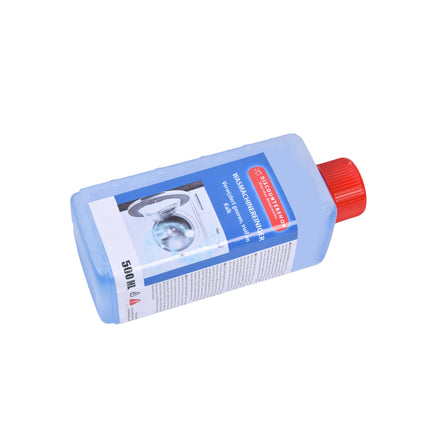 Wasmachinereiniger - Blauw, 500ml - Reinigingsmiddel voor een Frisse Wasmachine - 6x17cm - Materiaal: Kunststof