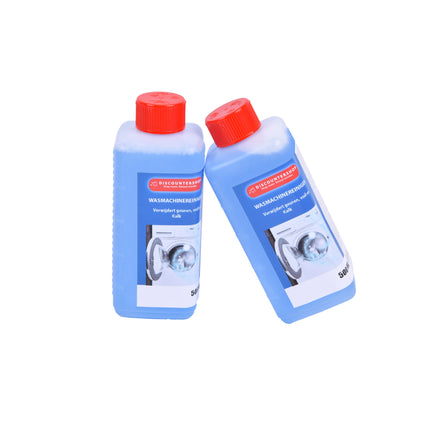 Krachtige Wasmachinereiniger - Schoonmaakmiddelen - Reinigingsmiddel - 2 stuks x 500ml - Blauw – Kunststof