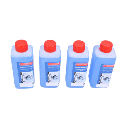 Diepe Reinigingskracht voor Uw Wasmachine - Blauwe Wasmachinereiniger - 4x500ml Flessen - 2160g