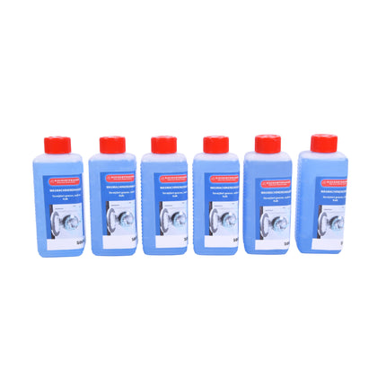 Verfrissende Blauwe Reiniger voor Wasmachines - 6 Flessen van 500ml - Reinigingsoplossing voor een Vlekkeloze Machine