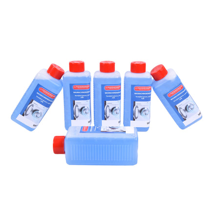 Verfrissende Blauwe Reiniger voor Wasmachines - 6 Flessen van 500ml - Reinigingsoplossing voor een Vlekkeloze Machine