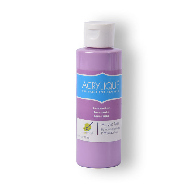 Hoogwaardige Lavender Kleurige Acrylverf zonder Merk - Ideaal voor Schilderwerk en Knutselprojecten – 118ml