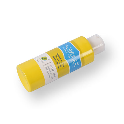 Zonnig Geel: Premium Acrylverf zonder Merk – Perfect voor Creatieve Projecten – 118ml