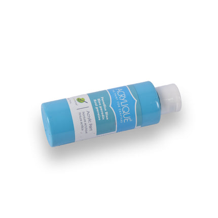 Merkloze Acrylverf in Paradise Blue: Uitstekend voor Creatieve Schilderijen en Knutselprojecten – 118ml