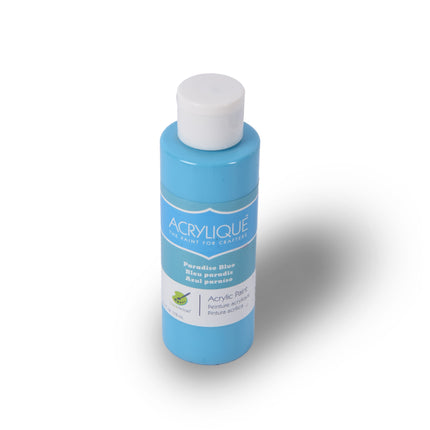 Merkloze Acrylverf in Paradise Blue: Uitstekend voor Creatieve Schilderijen en Knutselprojecten – 118ml
