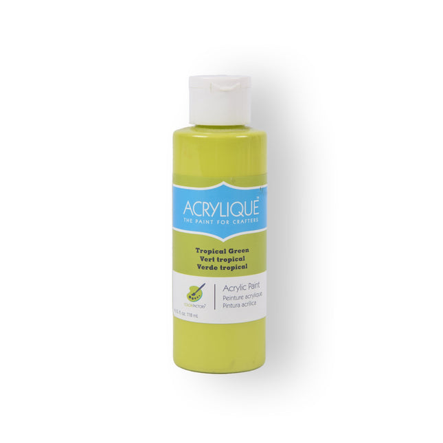 Topkwaliteit Merkloze Acrylverf in Tropisch Groen - Ideaal voor Schilderen en Knutselen – 118ml