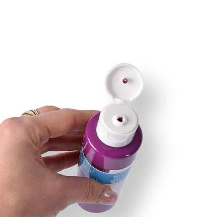 Premium Kwaliteit Acrylverf zonder Merk in Levendig Wilde Aubergine Kleur - Geschikt voor Kunst en Knutselen - 118ml