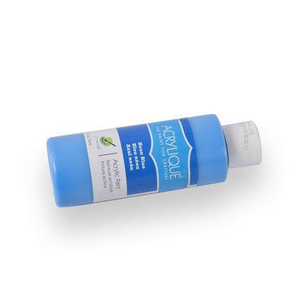 Neon Blauwe Acrylverf van Uitstekende Kwaliteit zonder Merk - Geschikt voor Schilderen en Knutselen - 118ml