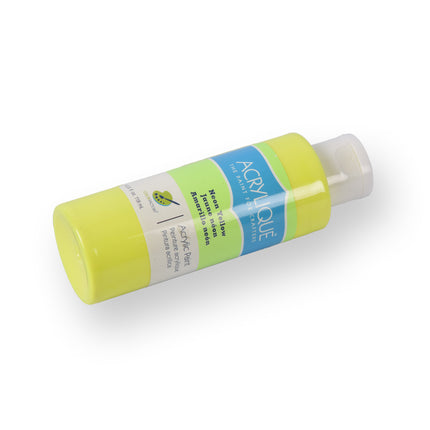 Levendige Neon Gele Acrylverf - Premium Kwaliteit voor Schilderen en Knutselen - 118ml