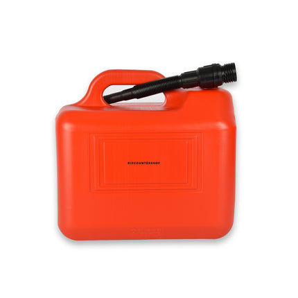 1x | Jerrykan | met trechter | Rood | Polyethylene | met afsluitbare kap | 20 liter | Benzinekan | Jerrycanhouder | 38cm*22cm37cm