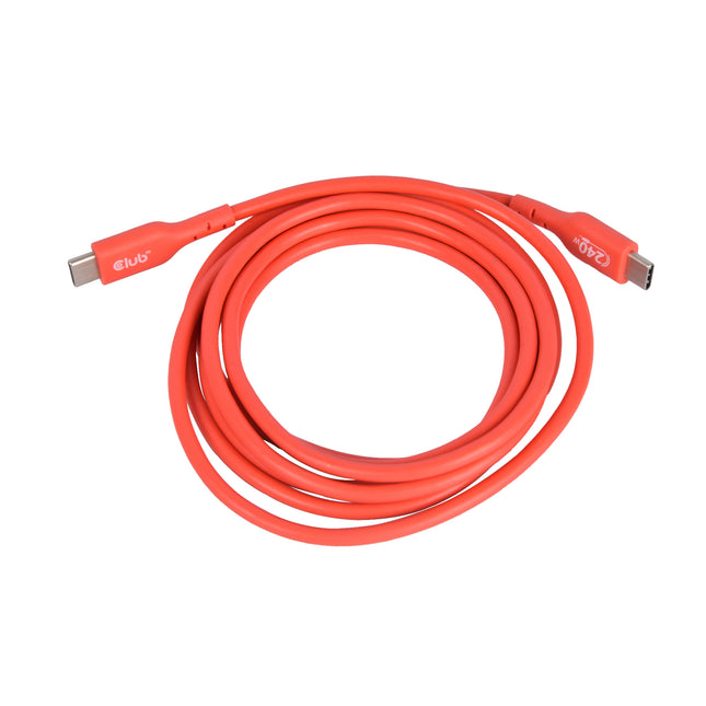 Duurzame Rode Type-C Bi Directional USB-Kabel - Snelle Oplaadkabel met 480Mb Dataoverdracht en 240W PD
