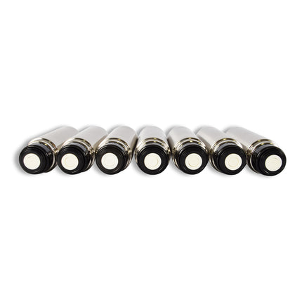 7x | Thermosfles | Isoleerfles | zilver | Thermoskan | 750ml | RVS thermosfles | Isolatiekan | Drinkfles | 8cm*28.5cm