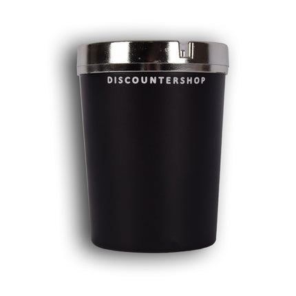 Auto asbak | asbak | Zwart | Auto accessoires | kunststof | stand asbak | asbakken | asbak met deksel | 10cm*13cm