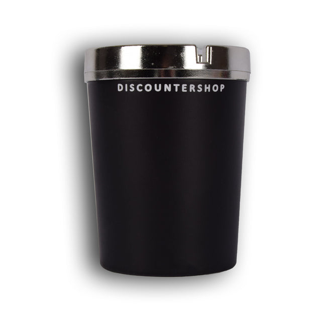 Auto asbak | asbak | Zwart | Auto accessoires | kunststof | stand asbak | asbakken | asbak met deksel | 10cm*13cm