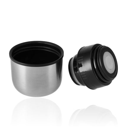 3-Delige RVS Thermosfles Set 1 Liter | Dubbelwandig, BPA-Vrij, Met Drinkbeker | Ideaal voor Reizen, Koffie, Soep, Thee en Dagelijks Gebruik