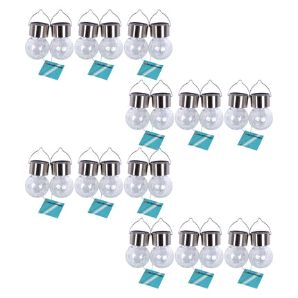 Betoverende Solar Tuinlampen Set - 24 Schitterende Zonne-lampen - 9cm x 6cm