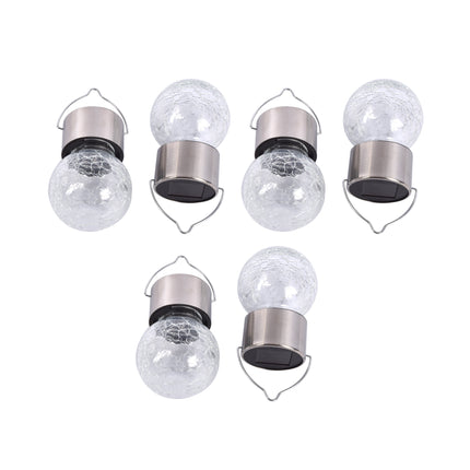 6stuks Sfeervolle Zonne-lampen - 9cmx6cm voor Jouw Tuin: Duurzaam, Stijlvol en Efficiënt! Ni-Mh 1.2V en incl. Batterijen