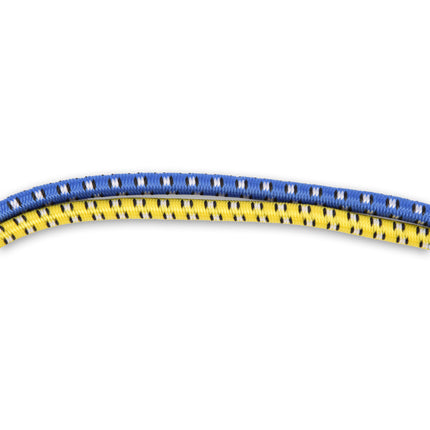 Duurzame Blauw & Geel Spinbinder Set - Staal & Elastiek - 7kg Maximale Werkbelasting Langte : 80cm