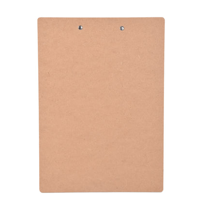 Stijlvolle Houten Klemborden Set - 36 stuks - Klembord van Hout in Beige Kleur - 31,5cm x 22,5cm