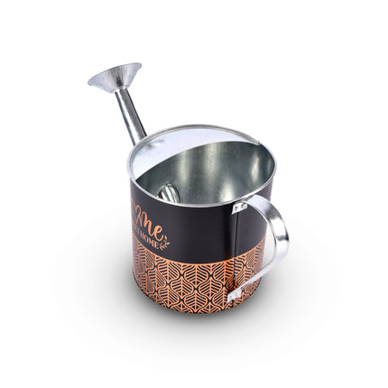 Zwarte Metalen Gieter voor Planten - Tuin Gieter - 40cm x 16,5cm x 16cm - Aluminium - 301g - 1 stuk 