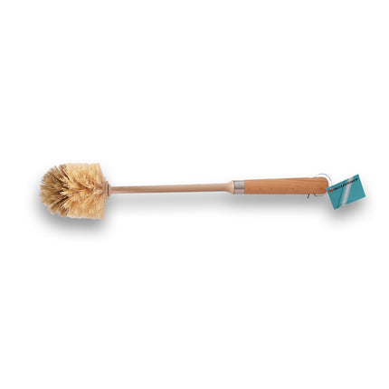 WC borstel | Toiletborstel | wit/bruin/beige | Badkameraccessoires | Kunstof | Schoonmaakartikelen | WC-reiniger | 44cm*9cm*9cm