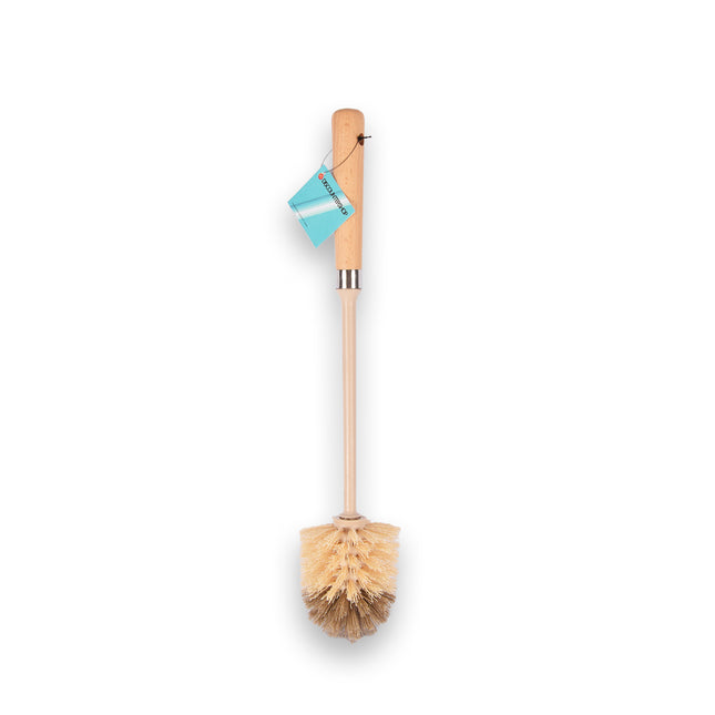 WC borstel | Toiletborstel | wit/bruin/beige | Badkameraccessoires | Kunstof | Schoonmaakartikelen | WC-reiniger | 44cm*9cm*9cm