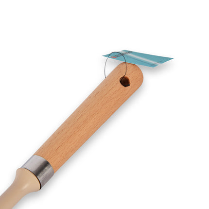 WC borstel | Toiletborstel | wit/bruin/beige | Badkameraccessoires | Kunstof | Schoonmaakartikelen | WC-reiniger | 44cm*9cm*9cm