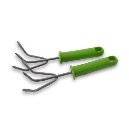 Tuingereedschap | Schoffel | 3-delig | roestvrij staal | Tuinieren | 448g | Tuinonderhoud | Tuingereedschap set | Tuinspullen | 37 x 6 x 13 cm 