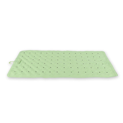 Stijlvolle Groene Badmat - 76x36cm - Natuurlijk Rubber - 535g - Enkelvoudig Stuk
