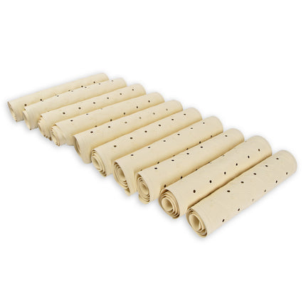 10x | Anti-Schimmel | beige | Badmat | rubber | Badkamer mat | Diameter:102cm | Douchemat | 36cm*76cm