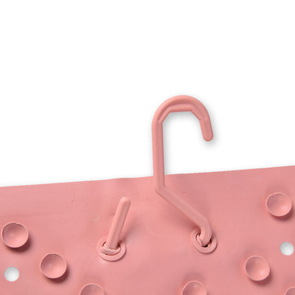 Roze Antislipmat van Hoge Kwaliteit - 76cm x 36cm - Vervaardigd van 100% Natuurlijk Rubber - Gewicht: 1250g - Set van 2