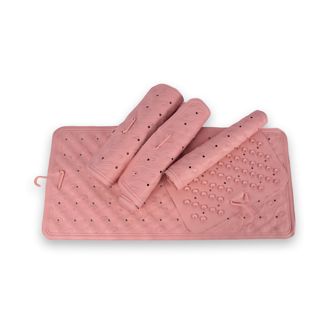 Handige Roze Antislip Onderlegger - 4 Stuks - 76cm x 36cm - Natuurlijk Rubber