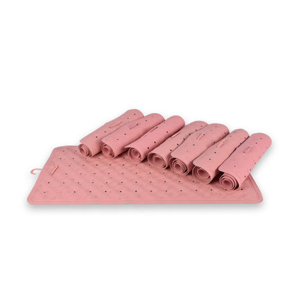 Rubberen Onderlegger - Antislip - 5kg - 8 Stuks - 76cm x 36cm - Natuurlijk Rubber