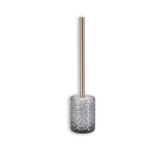 Toiletborstel | Glas | WC borstel | Grijs | Bekerhouder | Badkameraccessoires | toiletborstelhouder | 35cm*8cm37cm
