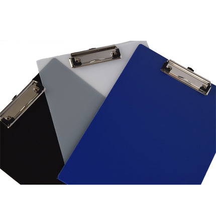 Handig Kunststof Klembord A4 | Blauw | 22x31x31 cm | Lichtgewicht | Klemmap voor Documenten