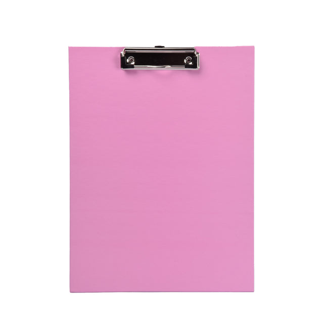 Roze Kunststof Klembord - A4 Formaat - Waterdicht - Voor Kinderen, Kantoor en Studenten - 32cmx23.50cm