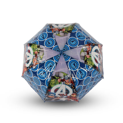 Paraplu | kinderparaplu | Diameter 71 cm | Stevige paraplu | Blauw | PVC | 68cm*20cm*10cm