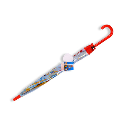 Paraplu | kinderparaplu | Polyester | Stevige paraplu | 72 cm Diameter met 8 Ribs | Opvouwbare paraplu | Automatische paraplu | Voor Jongens & Meisjes 