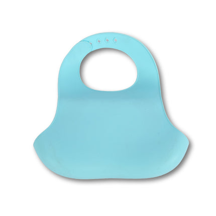 Slabbetje | Silicone slabbetje | blauw | Leeftijd:6m+ | Baby accessoire | BPA Free | 17cm*23cm