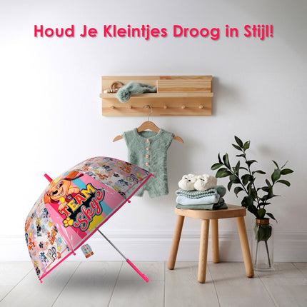 Paraplu | kinderparaplu | Diameter - 73 cm | Polysester\ aluminium | Opvouwbare paraplu | Stevige paraplu 
