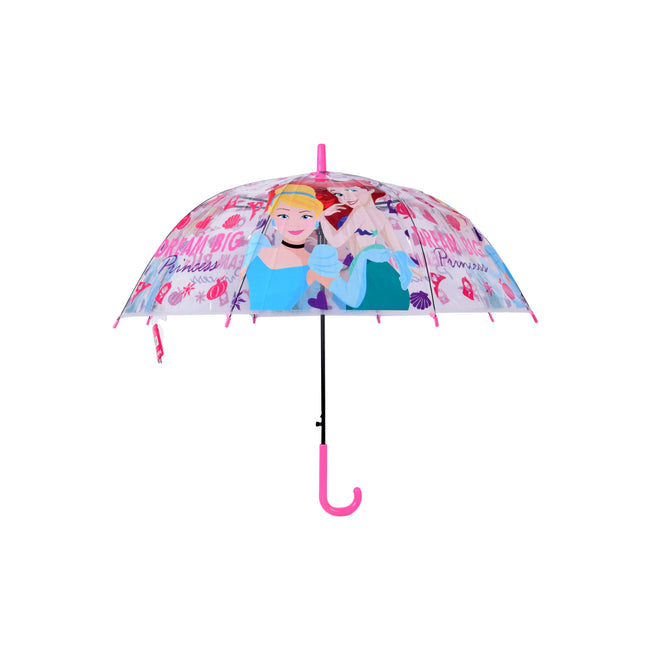 Automatische Paraplu voor Kinderen | Lengte 67.5cm | Diameter 72cm | Lichtgewicht PVC | Roze Compacte Reisparaplu Voor  Rugzak | Voor Jongens en Meisjes 