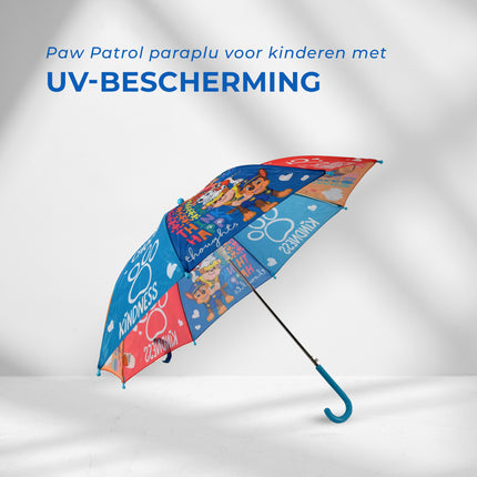 Kindvriendelijke Regenparaplu - Duurzaam Aluminium Frame - Opvouwbaar - 45 cm Diameter - Perfect voor Regenachtige Dagjes!