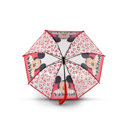 Paraplu | kinderparaplu | Polyester | Stevige paraplu | 70 cm Diameter | Veilig & Vrolijk Desig| Automatische paraplu | Voor Jongens & Meisjes 