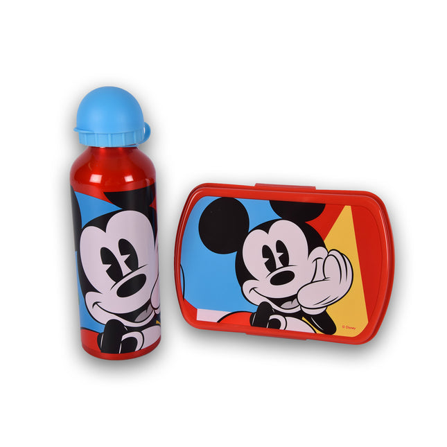 Broodtrommel | broodtrommel kind | 3 Vakjes | Met bidon | 500 ml | Drinkfles | kunstof/aluminium | BPA Vrij | Brooddoos | 10cm*20cm*8cm 